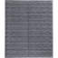 Handmade Cotton and Silk Striped Area Rug