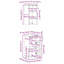 Frame Mounted Bathroom Cabinet-873334946