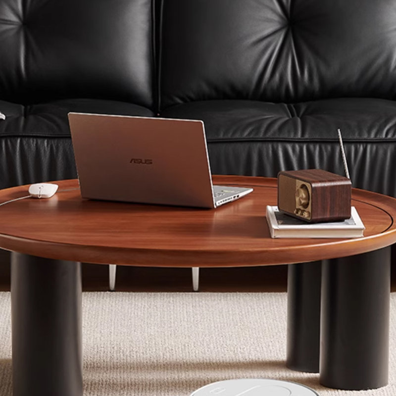 Table basse rétro au design créatif