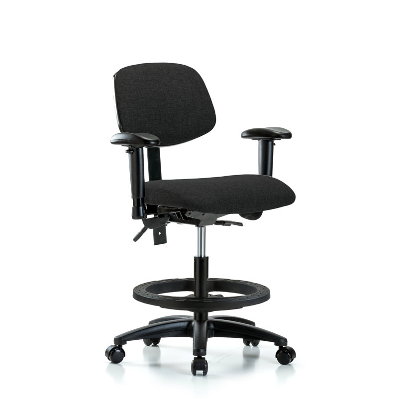 Chaise de dessin, Noir, Patins, Non inclus