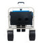 Chariot de plage pliant Wagon Garden (blanc)
