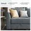 Canapé modulaire réversible en L avec repose-pieds avec rangement Manusite-317393417