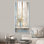 Blanc et bleu, minimalisme floral, fenêtres, charme III - ferme, fenêtres, art mural