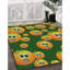 Crête Non disponible jaune/vert Tapis décoratif Cutler-282134541