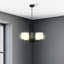 Lustre classique à 5 lumières avec abat-jour-1024165715