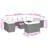 Vidaxl Garden Sofa Set