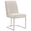 Chaise d'appoint rembourrée en velours Harriss-2012099677