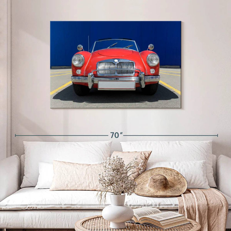 Voiture convertible Mehar Antique, H 30 po x l 45 po