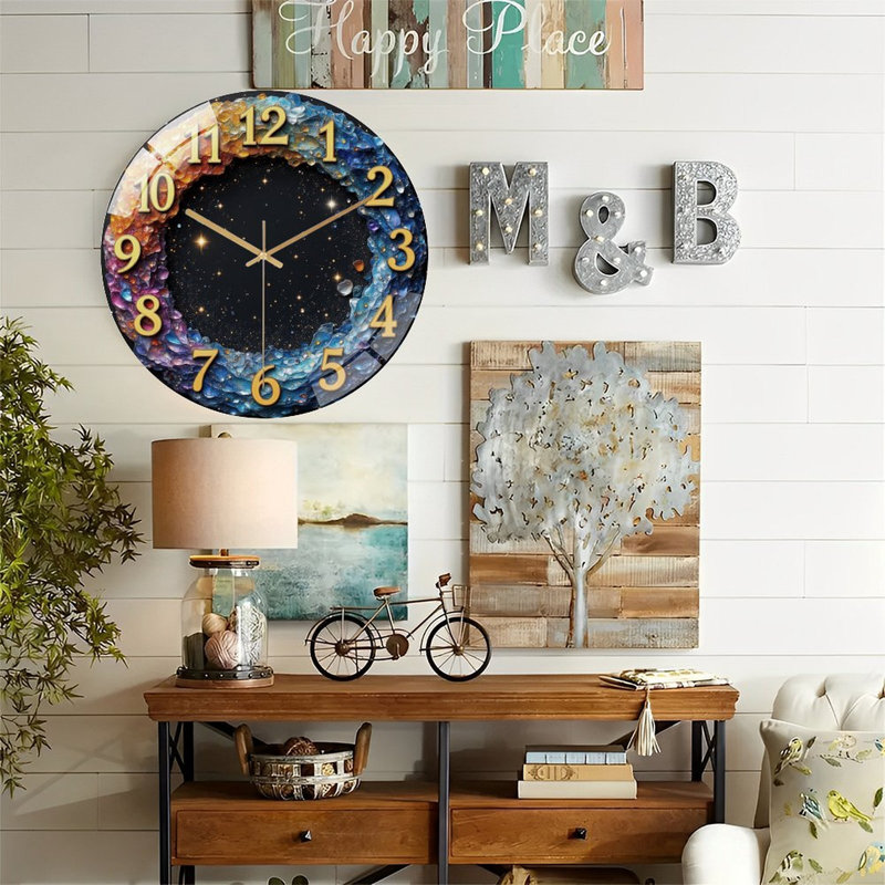 Horloge murale 12 po