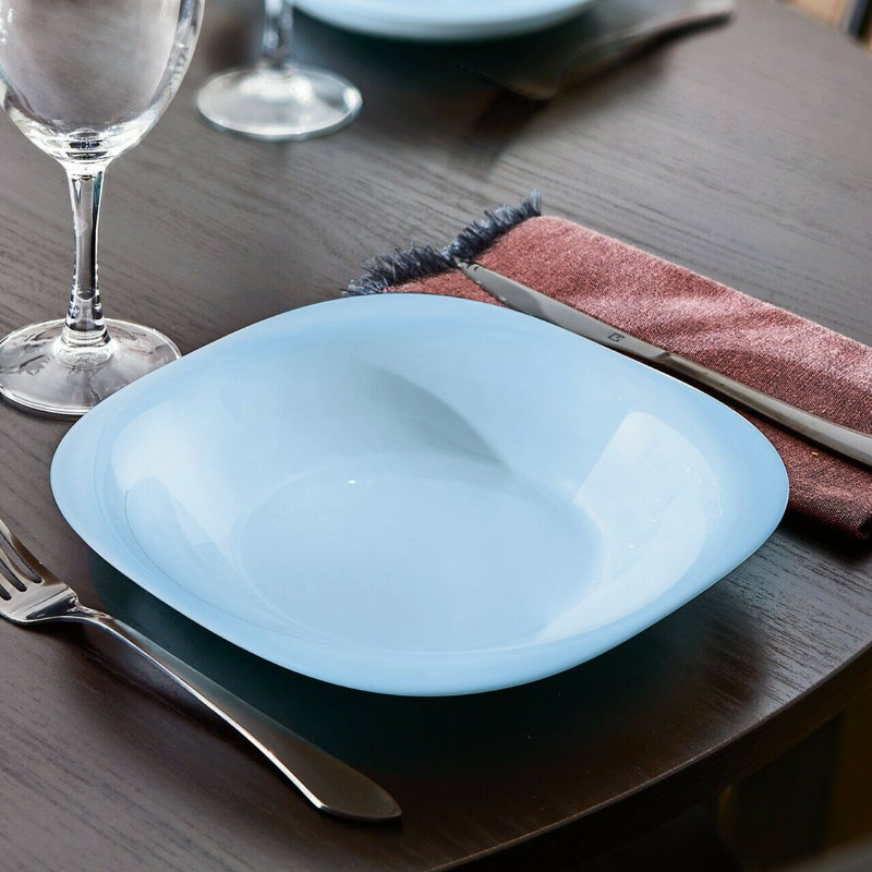 400ml Opal Soup Bowl, Light Blue