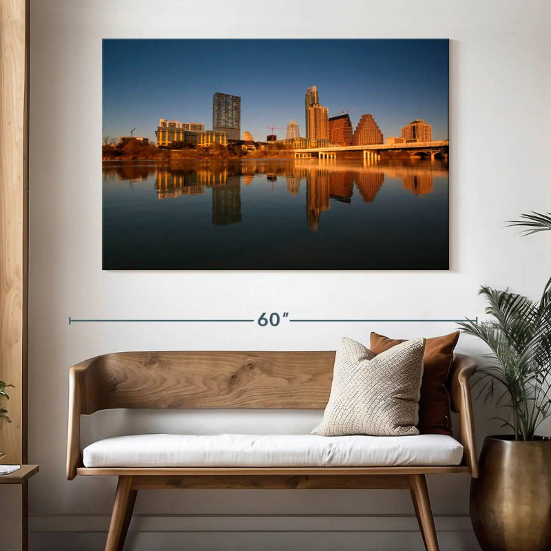 Nicci Golden Austin Reflection, H 34 po x l 51 po