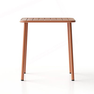 Table carrée, table de cour extérieure, petite table de salle à manger