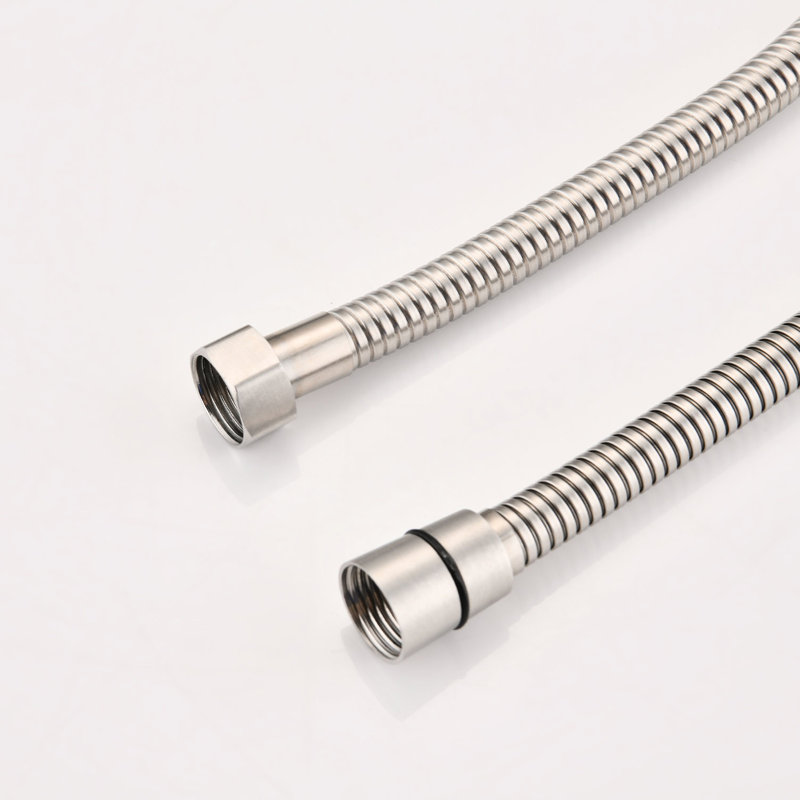 Shower Faucet - Calcium , 4 Spray Modes Bathroom 2 Heads, Diverter Valve Included, Brushed Nickel