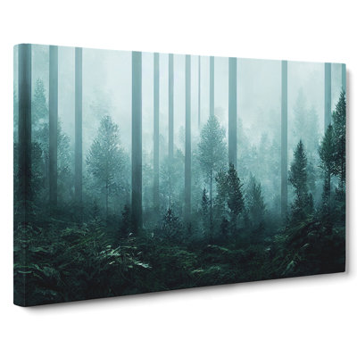 XXX-H1022-WF-7151X Pretty Forest - Wrapped Canvas Print