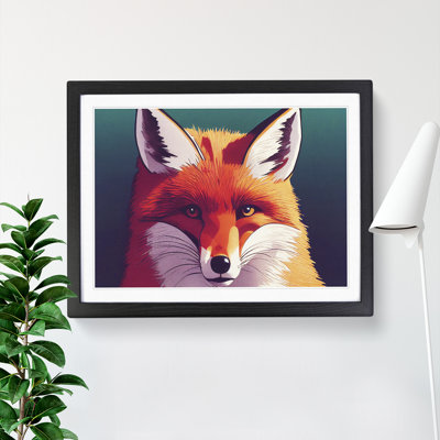 A Lush Fox - Framed Print