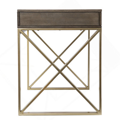 Bureau à deux tons avec rangement