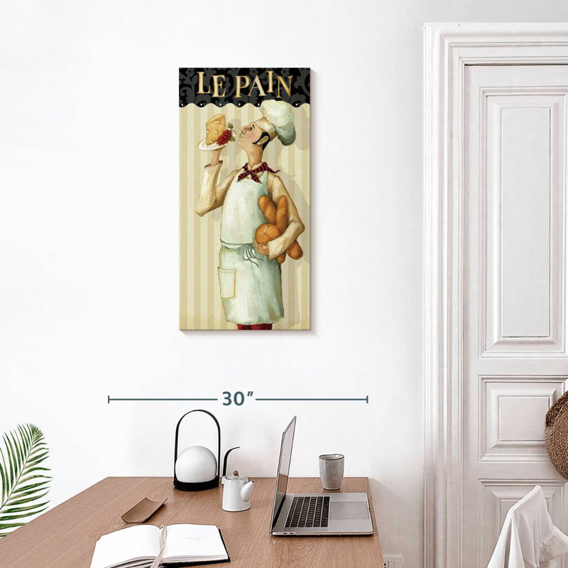 Chef-d'œuvre des chefs III, H 30 po x l 15 po