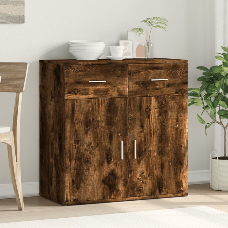 Lilya 79cm Sideboard, Smoked Oak