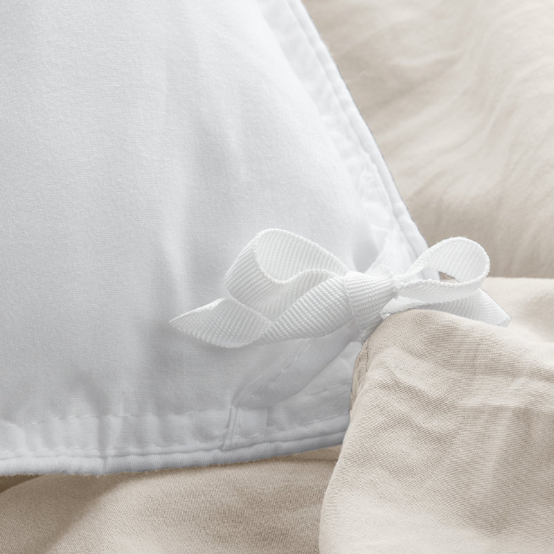 Washed Microfiber Duvet Cover Set, Twin/Twin XL Duvet Cover + 1 Standard Shams, Fog
