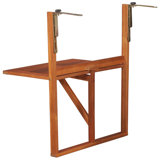 Fenske Foldable Wooden Balcony Table