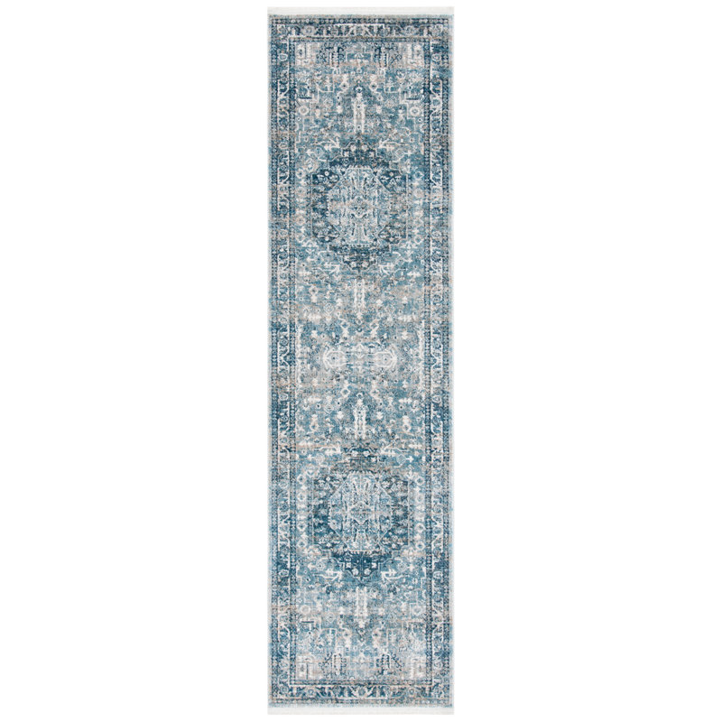 Massengale Oriental Hand Woven Area Rug, Runner 66 x 244 cm