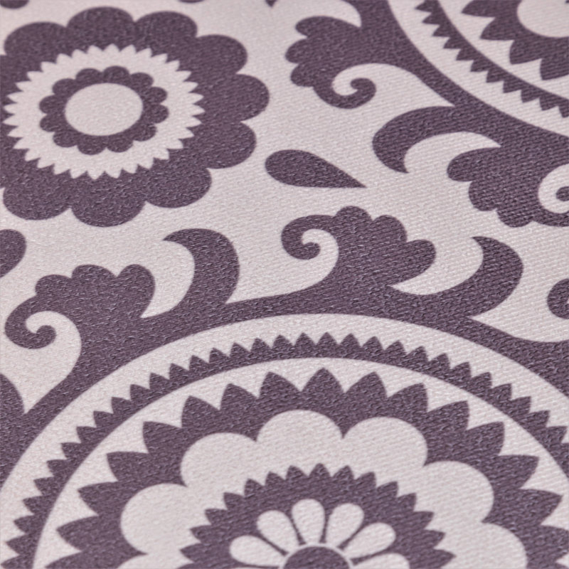 Fauteuil en mélange de polyester à motifs