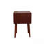 Table de chevet avec 2 tiroirs, petite table d'appoint avec rangement, noyer-1208245986