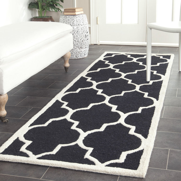 Cannen Cambridge Hand Tufted Wool Geometric Rug