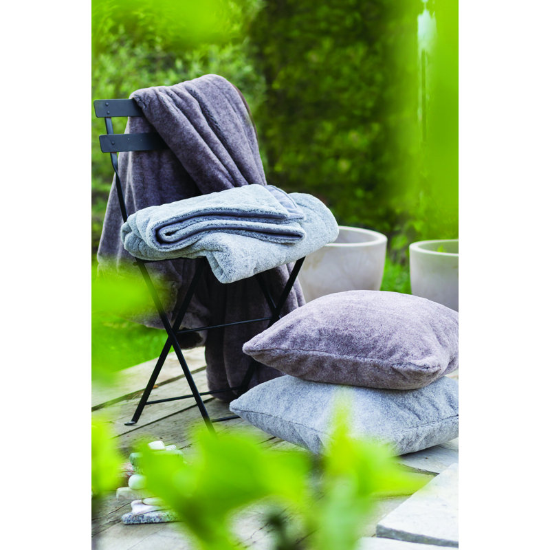 Corrèze Throw Blanket, W130 x L150cm, Taupe