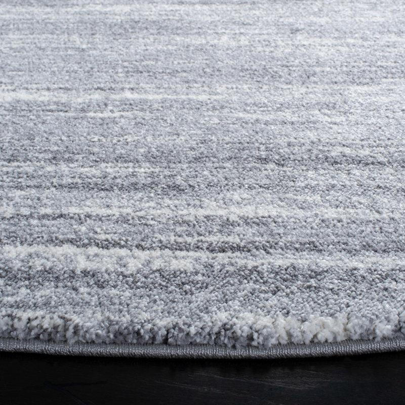 Alboran Shag Performance Rug, Round 6'7"