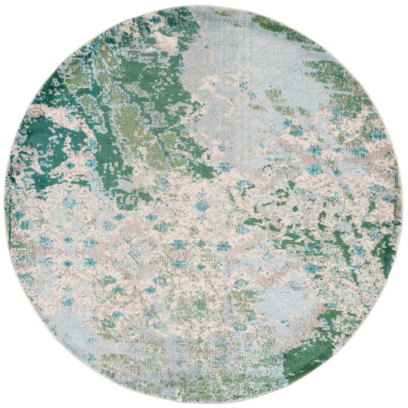 Tapis Panayiotis Performance Abstract, Rond 6 pi 7 po