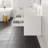 Wauconda 72"W X 20"D Wall Mount Double Sink Bathroom Vanity With White Acrylic Countertop And Integrated Sinks-109557788