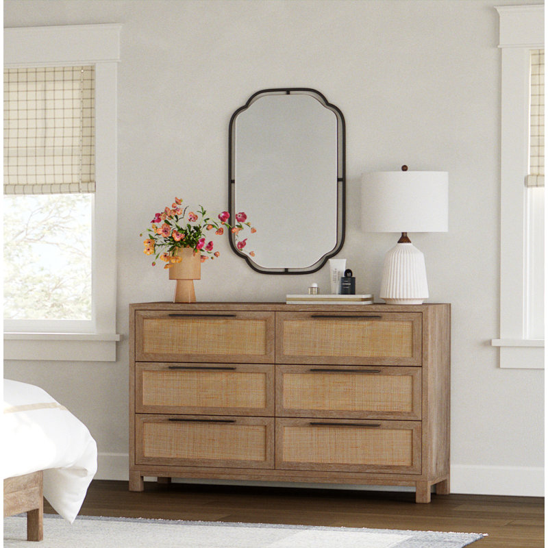 Cara 6 - Drawer Cane Dresser
