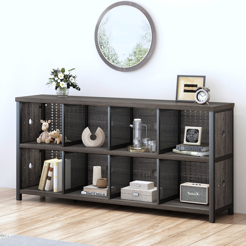 Bookcase, Dark Gray Oak