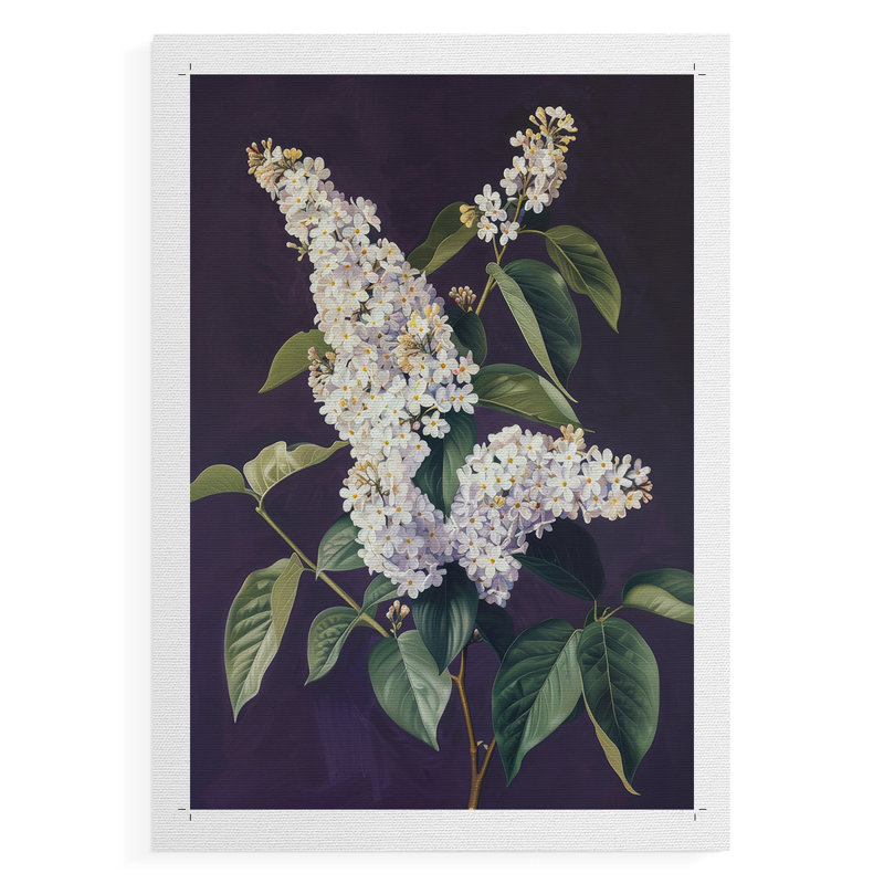FLORAL Series CCxxxxi - Impression sur toile seulement - non encadrée, H 48 po x l 32 po