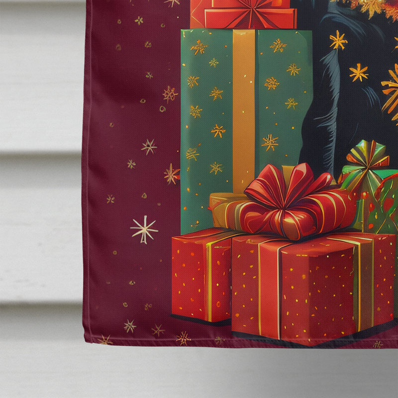 Double Sided 40'' H x 28'' W Polyester Christmas House Flag