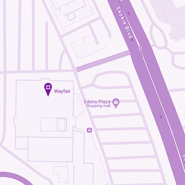 Map of Edens Plaza | Wilmette, IL
