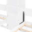 Lits simples escamotables doubles avec armoires et tablettes