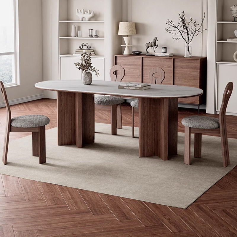 Table de salle à manger Hildegret, H 29,53 po x L 70,87 po x l 35,43 po