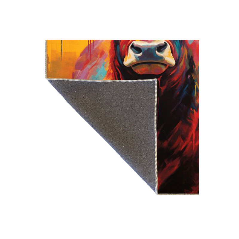 Tapis lavable Bull, Rectangle 2 pi 4 po x 3 pi 11 po
