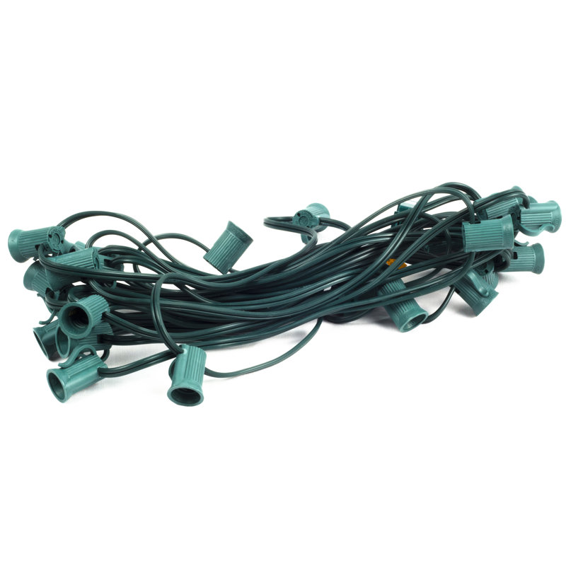 Nealon Outdoor 100 - Bulb 18'' Plug-in Cord String Light