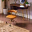 Chaise de bureau pivotante en cuir véritable Daytone-135440761
