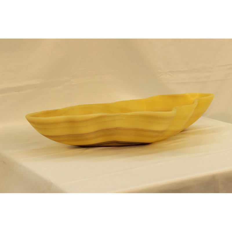 Golden River Onyx Centerpiece