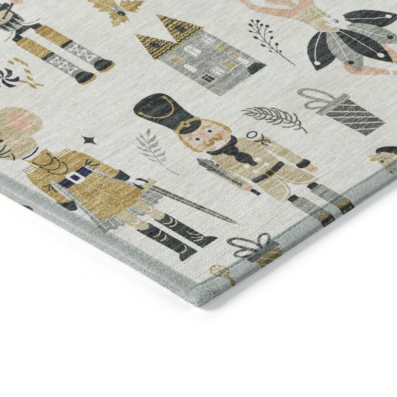 Tapis tissé à la machine Xhevrie, Tapis de couloir 2 pi 3 po x 7 pi 6 po