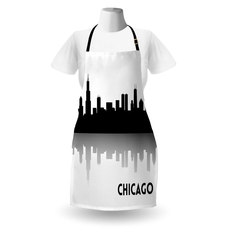 No Pattern Bib Apron