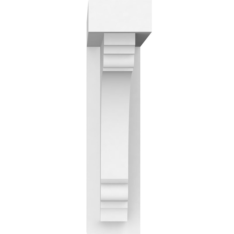 Support Standard Warren Architectural Grade PVC, H 8 po x l 2 po x p 8 po