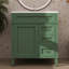 Meuble-lavabo contemporain de 30 po avec lavabo supérieur, 2 tiroirs et un tiroir avant pour lavabo simple-1129221702-1129221723