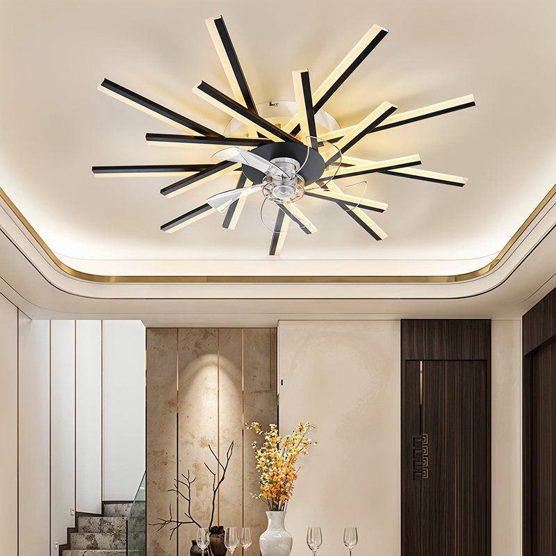 Ceiling Fan with LED Lights, Yes