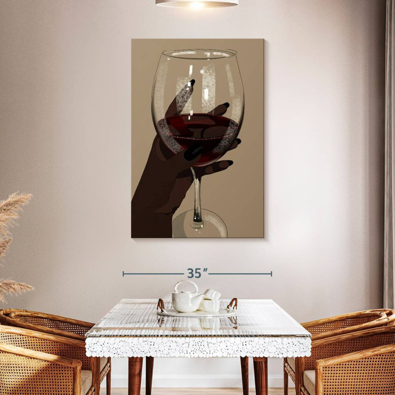 Yarlin Pour Me A Glass, H 48 po x l 32 po