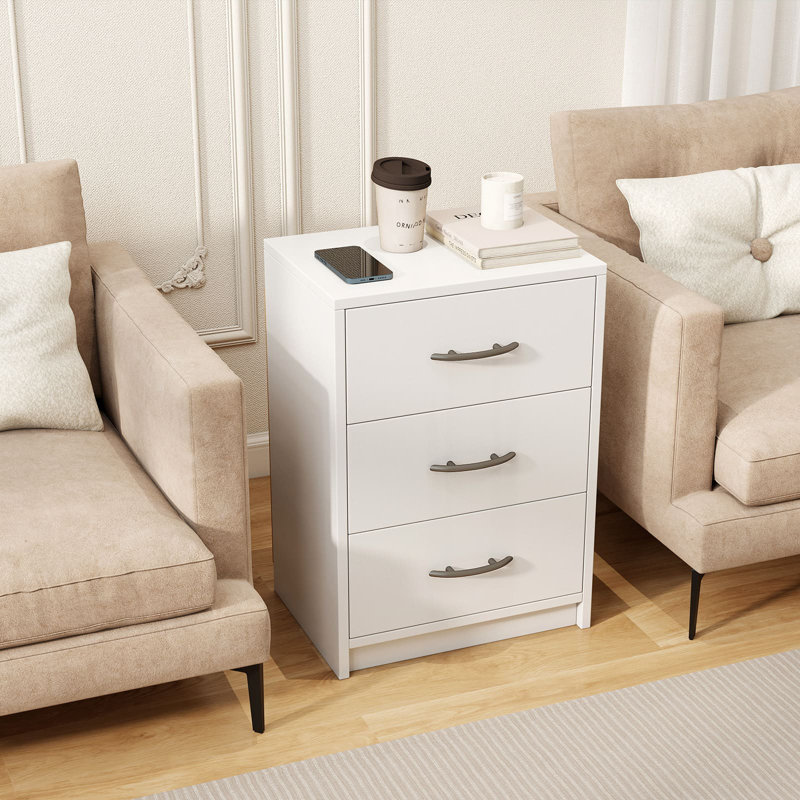 38cm W Particle Board Bedside Table
